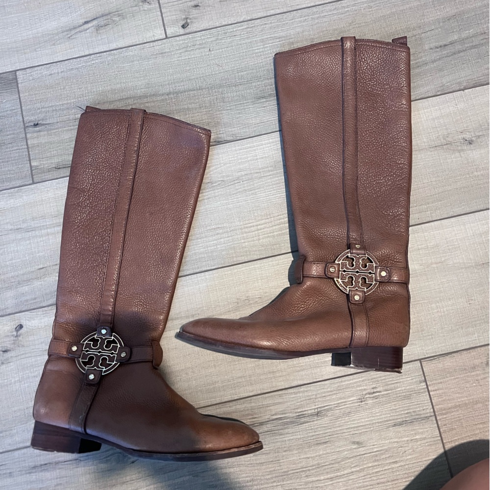 Tory Burch Tall Leather Boots
